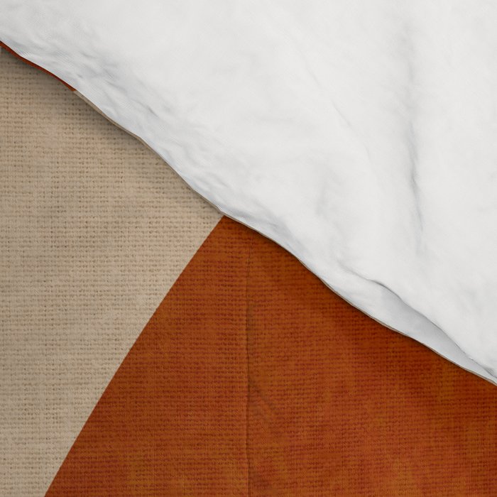 abstract retro shapes earthy 10 Comforter Gallery Image 4