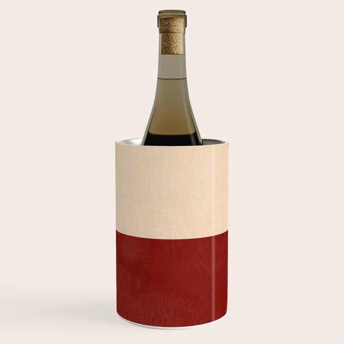 abstract retro shapes earthy 10 Wine Chiller Gallery Image 2