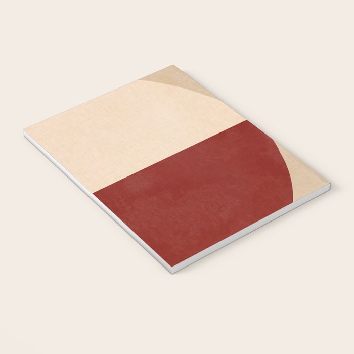 abstract retro shapes earthy 10 Notebook Gallery Image 3