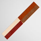 abstract retro shapes earthy 10 Table Runner Gallery Image 3