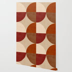 abstract retro shapes earthy 10 Wallpaper Gallery Image 2