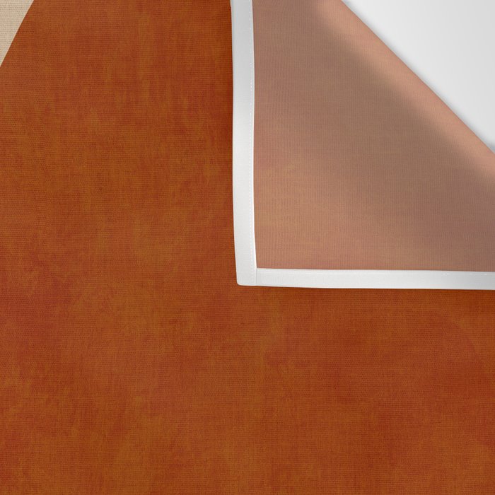 abstract retro shapes earthy 10 Wall Tapestry Gallery Image 3
