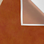 abstract retro shapes earthy 10 Wall Tapestry Gallery Image 3