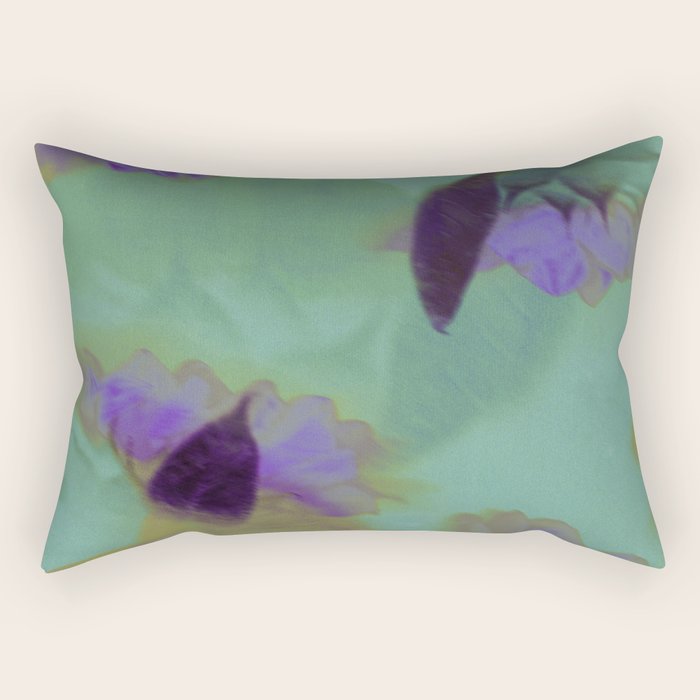 Digital Bloom #2 Rectangular Pillow Gallery Image 1