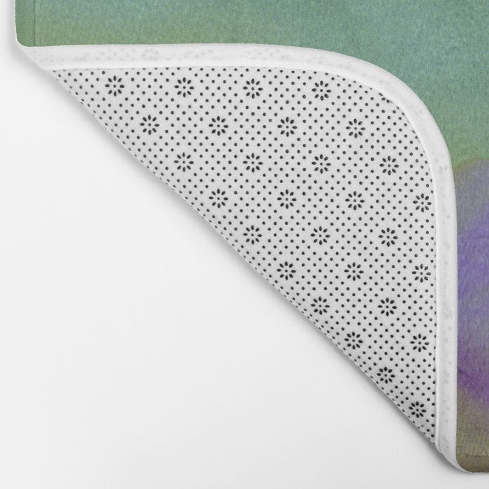 Digital Bloom #2 Bath Mat Gallery Image 2