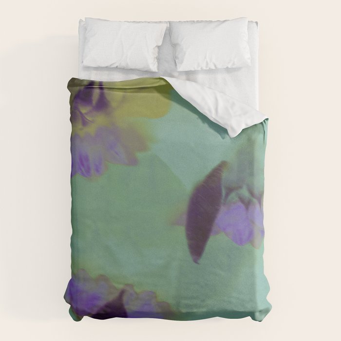 Digital Bloom #2 Duvet Cover Gallery Image 6