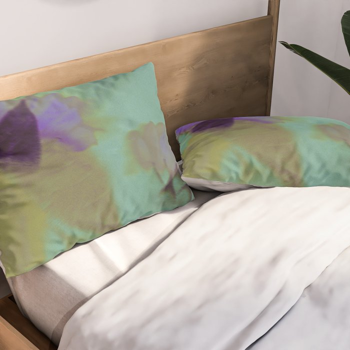 Digital Bloom #2 Pillow Sham Gallery Image 2