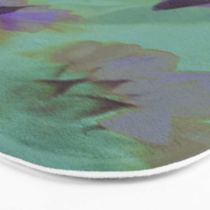 Digital Bloom #2 Bath Mat Gallery Image 3