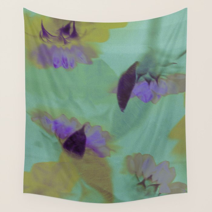 Digital Bloom #2 Wall Tapestry Gallery Image 4