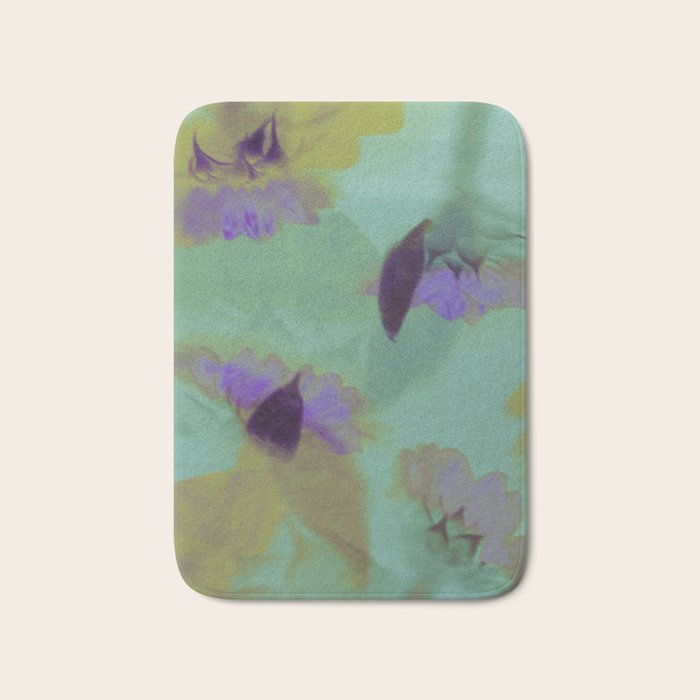 Digital Bloom #2 Bath Mat Gallery Image 1