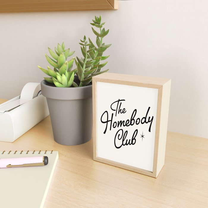 The homebody club - sparkle edition Mini Art Print Gallery Image 2
