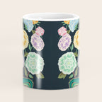 Minhwa(Korean traditional/folk art): Peony Flowers and Rock Coffee Mug Gallery Image 4