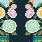 Minhwa(Korean traditional/folk art): Peony Flowers and Rock Coffee Mug Gallery Image 2