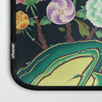 Minhwa(Korean traditional/folk art): Peony Flowers and Rock Laptop Sleeve Gallery Image 3