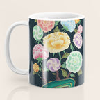 Minhwa(Korean traditional/folk art): Peony Flowers and Rock Coffee Mug Gallery Image 3