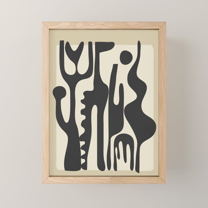 Shadowns in Motion 1 Mini Art Print Gallery Image 1
