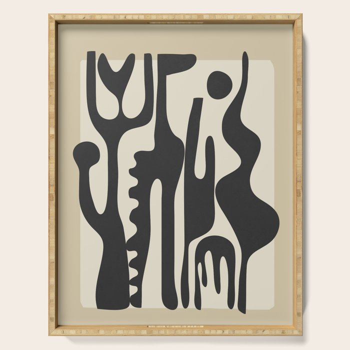 Shadowns in Motion 1 Serving Tray Gallery Image 1