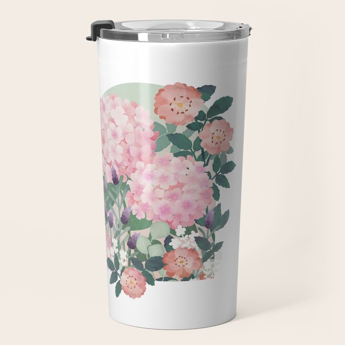 Summer Garden Window Travel Mug Gallery Image 3