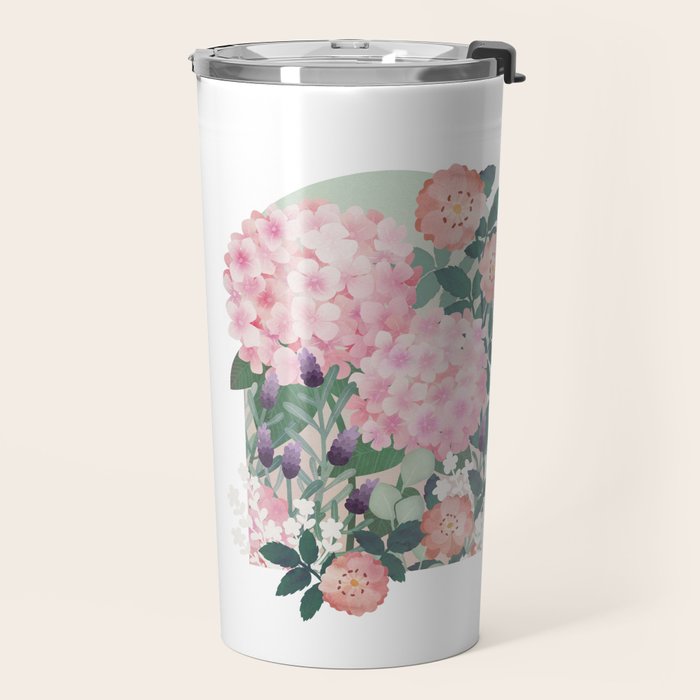 Summer Garden Window Travel Mug Gallery Image 2