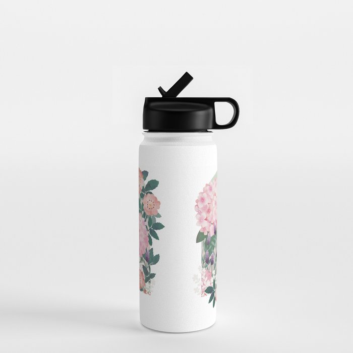 Summer Garden Window Water Bottle Gallery Image 1