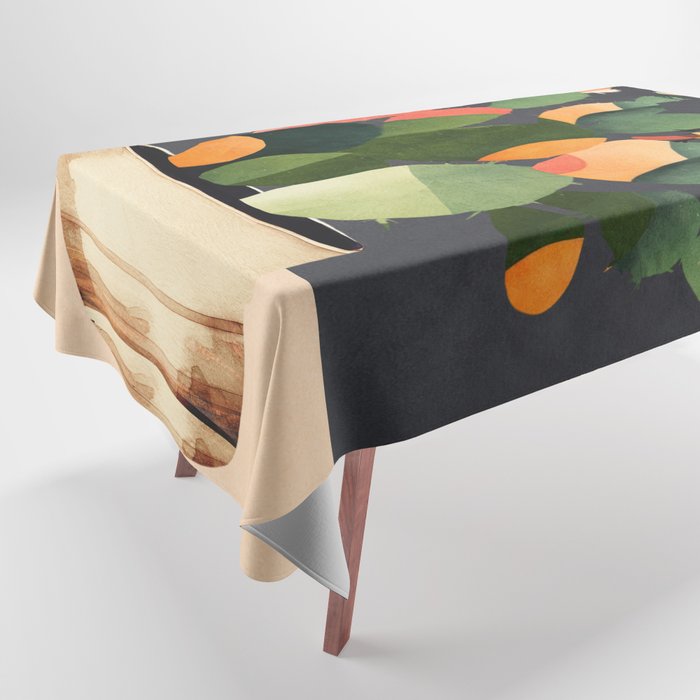 Cactus and Birds 4 Tablecloth Gallery Image 1