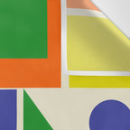 Modtastic Palm Springs Colorful Mid Century Modern Abstract Geometric Wall Tapestry Gallery Image 3