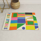 Modtastic Palm Springs Colorful Mid Century Modern Abstract Geometric Rug Gallery Image 1