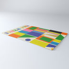Modtastic Palm Springs Colorful Mid Century Modern Abstract Geometric Rug Gallery Image 3