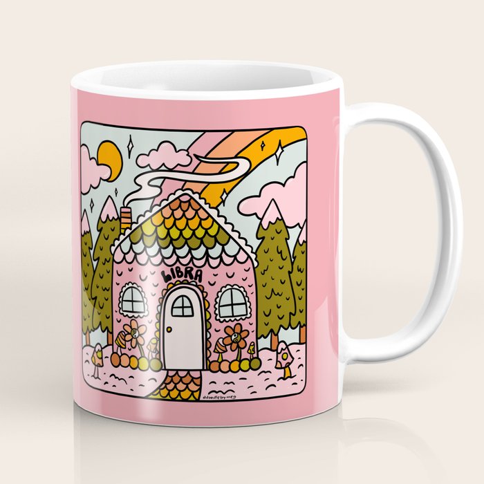 Libra Gingerbread House Coffee Mug Gallery Image 1
