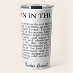 The Man In The Arena Travel Mug Gallery Image 1