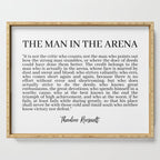 The Man In The Arena Serving Tray Gallery Image 1