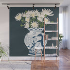 Vase no. 6 with Peacock  Wall Mural Gallery Image 1