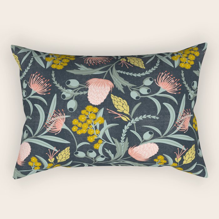 Flora Australis Rectangular Pillow Gallery Image 1
