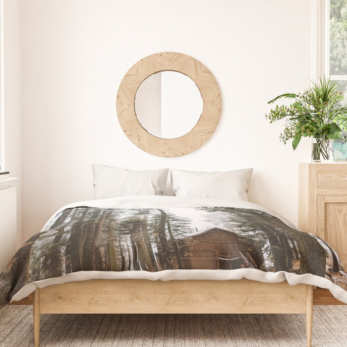 Cabin in the Woods Duvet Cover Gallery Image 3