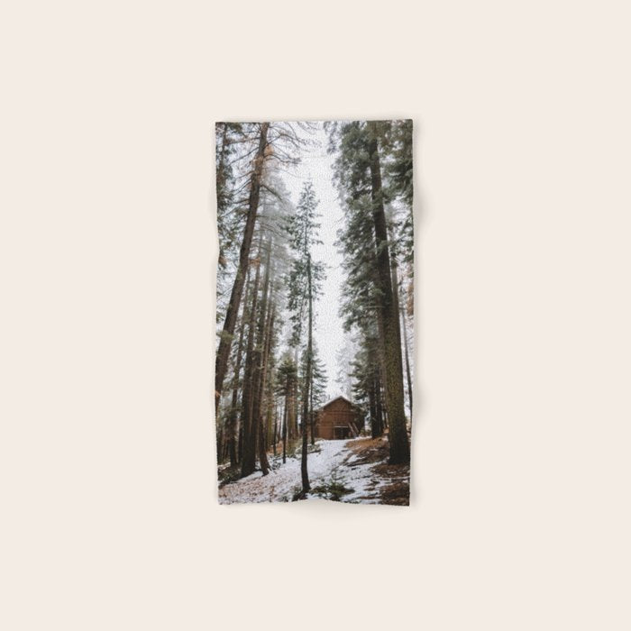 Cabin in the Woods Bath Towel Gallery Image 1