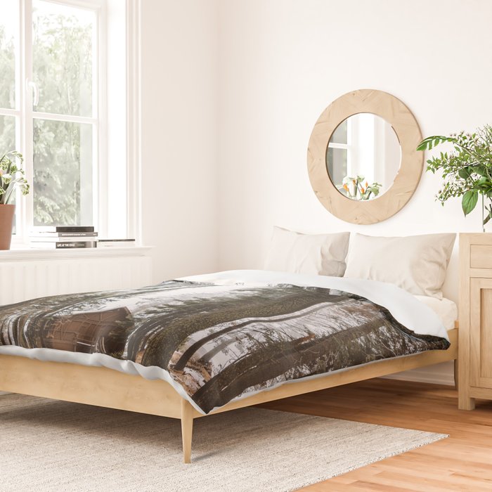 Cabin in the Woods Duvet Cover Gallery Image 2