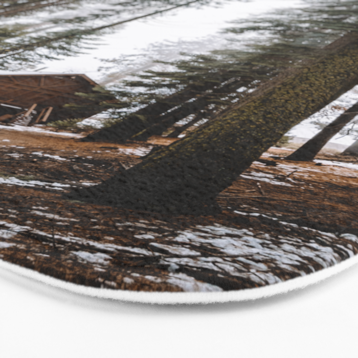 Cabin in the Woods Bath Mat Gallery Image 3
