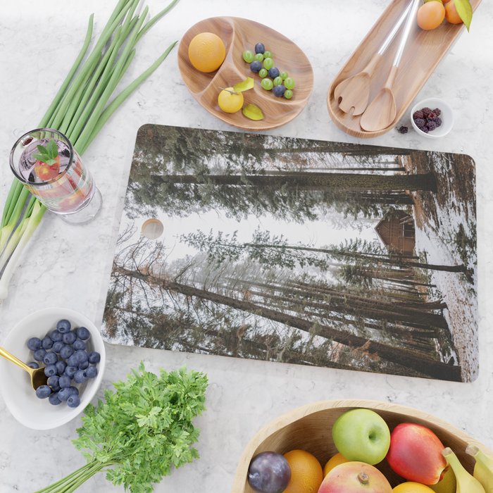 Cabin in the Woods Cutting Board Gallery Image 2