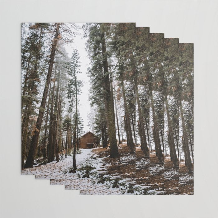 Cabin in the Woods Wrapping Paper Gallery Image 3