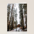 Cabin in the Woods Stationery Card Gallery Image 2