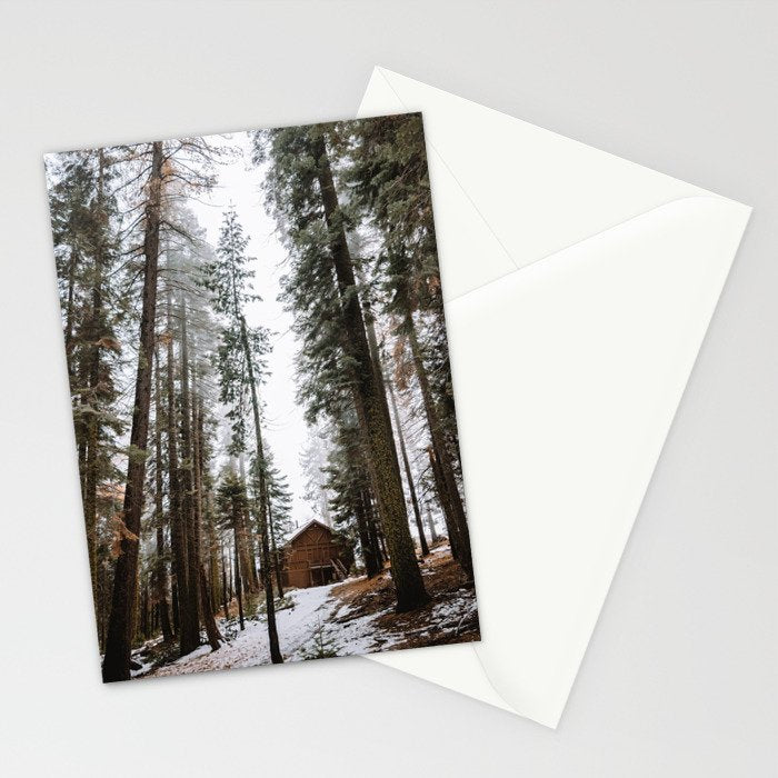 Cabin in the Woods Stationery Card Gallery Image 2