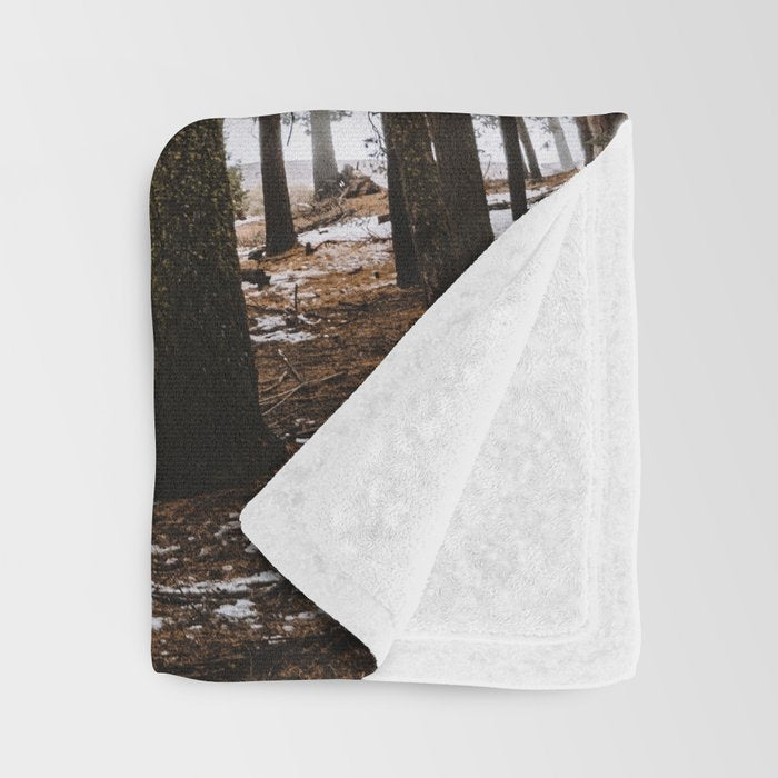 Cabin in the Woods Throw Blanket Gallery Image 3