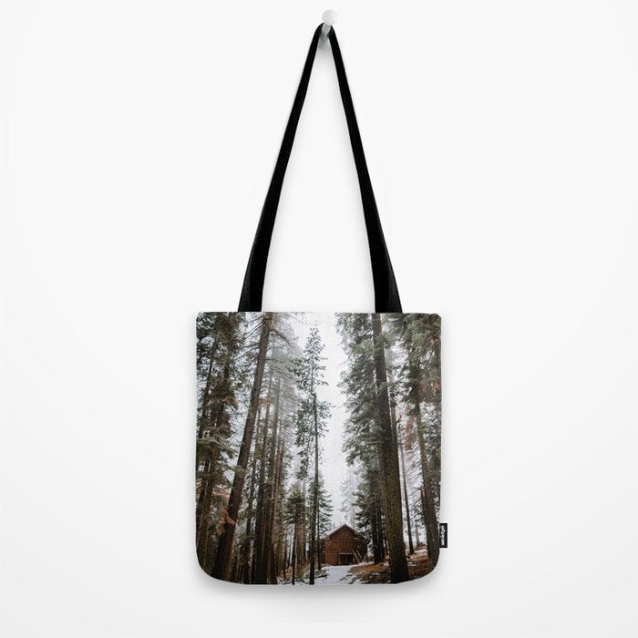 Cabin in the Woods Tote Bag Gallery Image 2