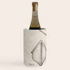 Canoe Patent - Kayak Art - Antique Wine Chiller Gallery Image 2