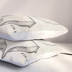 Canoe Patent - Kayak Art - Antique Pillow Sham Gallery Image 3