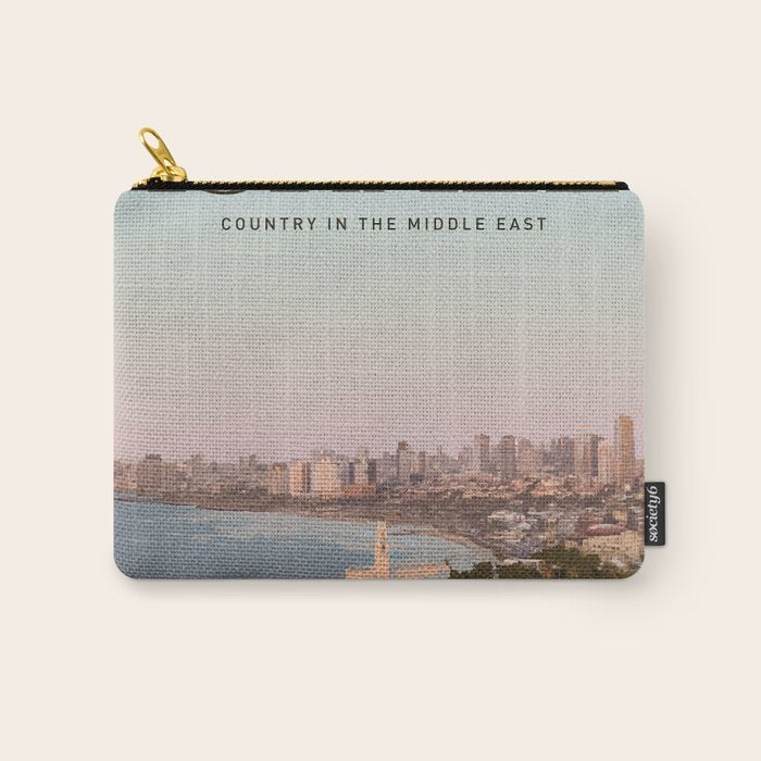 Visit Israel  Carry All Pouch Gallery Image 1