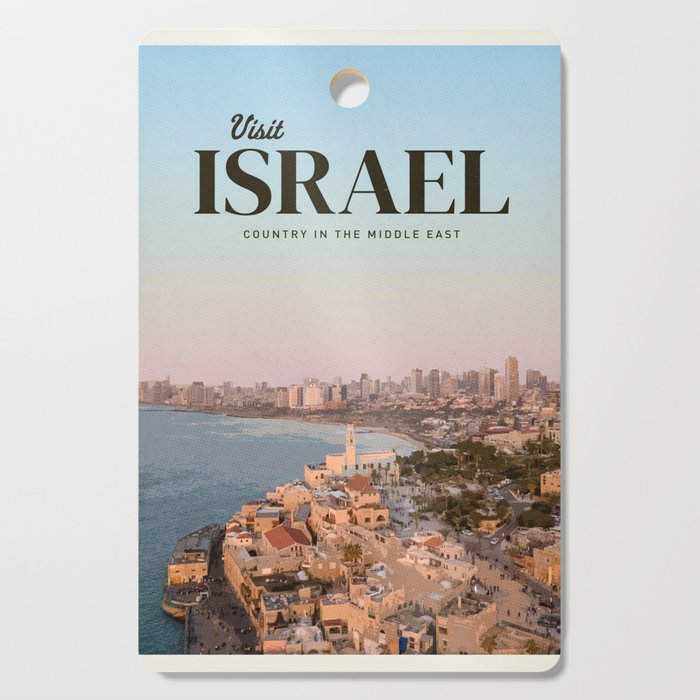 Visit Israel  Cutting Board Gallery Image 1