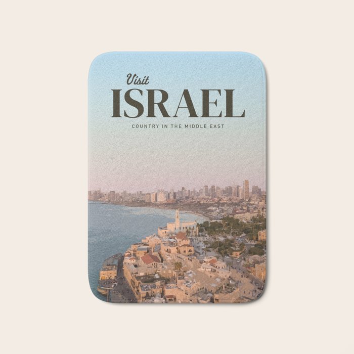 Visit Israel  Bath Mat Gallery Image 1