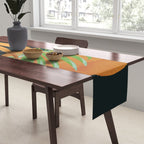 Tropical Night Garden 2 Table Runner Gallery Image 2