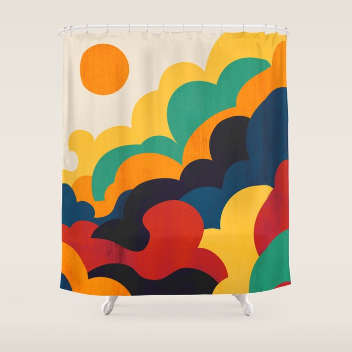 Cloud nine Shower Curtain Gallery Image 1